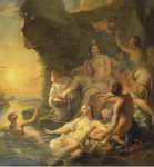 Coypel Noel-Nicolas Dianas Bathing  - Hermitage